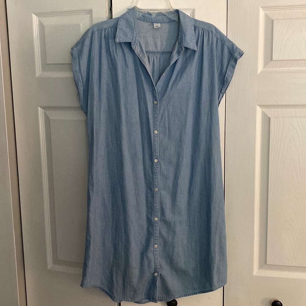 Chambray Dress Large